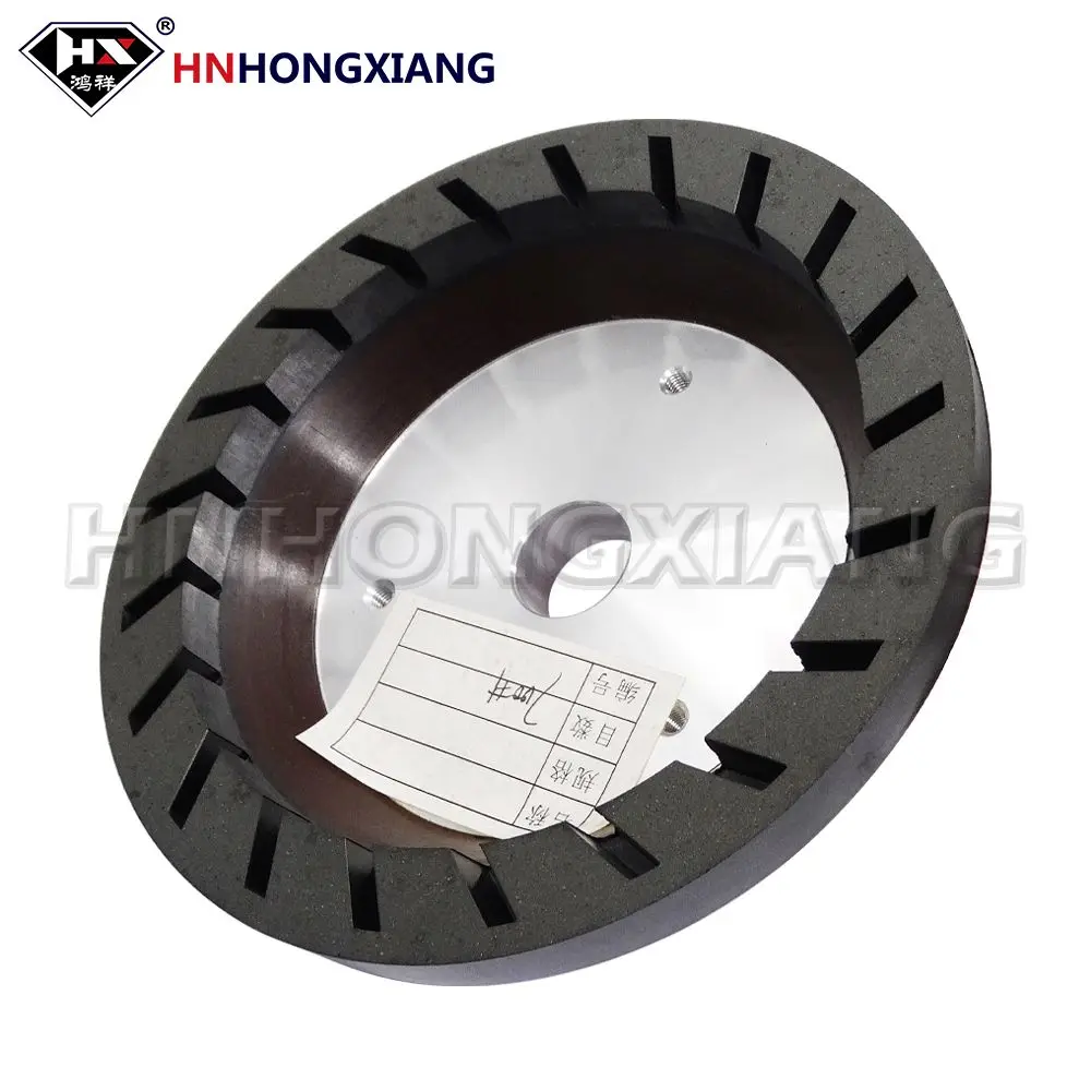 Glass Polishing Machine Wheel Economical Aluminum Base Resin Grinding Wheel For Glass Bevelling Machine Or Tools