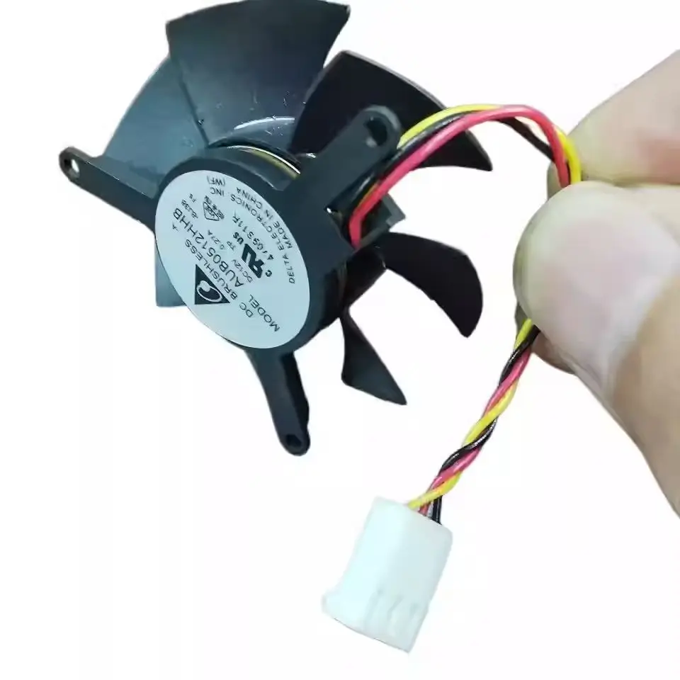 for delta Electronics AUB0512HHB -BJ38 12V 0.27A CN-OODKNW graphics card cooling fans
