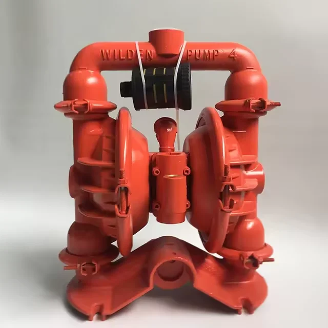 Pompa Diafragma Mini Pneumatik Logam TLF Wilden T4/TZ4 dengan Diafragma Buna-N