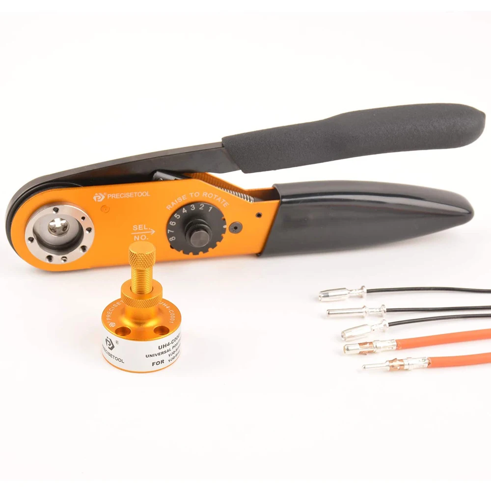 JRready ST2031 Werkzeugset YJQ-M300 Flugzeug-Kabelcrimpzange 6-14AWG UF4-C001 Verstellbarer Positionierer