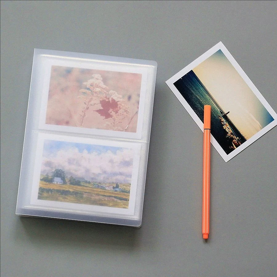 80 Pockets 3 Inch Mini Film Photo Album Transparent Cover Photo Paper For Fujifilm For Instax Mini  Album Picture Case