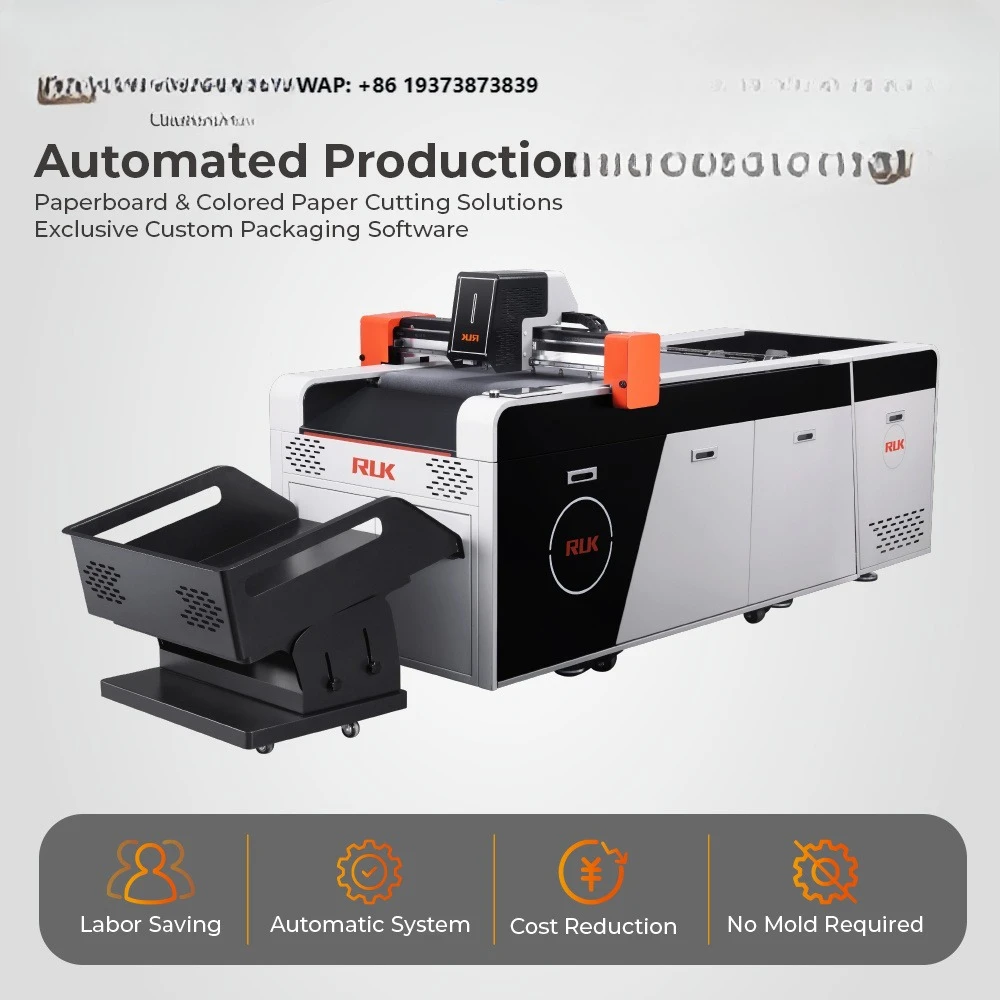 RUK MKC Carton Box Cutting Machine for Digital KT Board Stickers and Label Materials