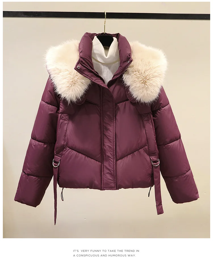 Cotton Padded Parkas Thicken Warm Winter 2024 Jackets Korean Coats Snow Loose Women Chaquetas