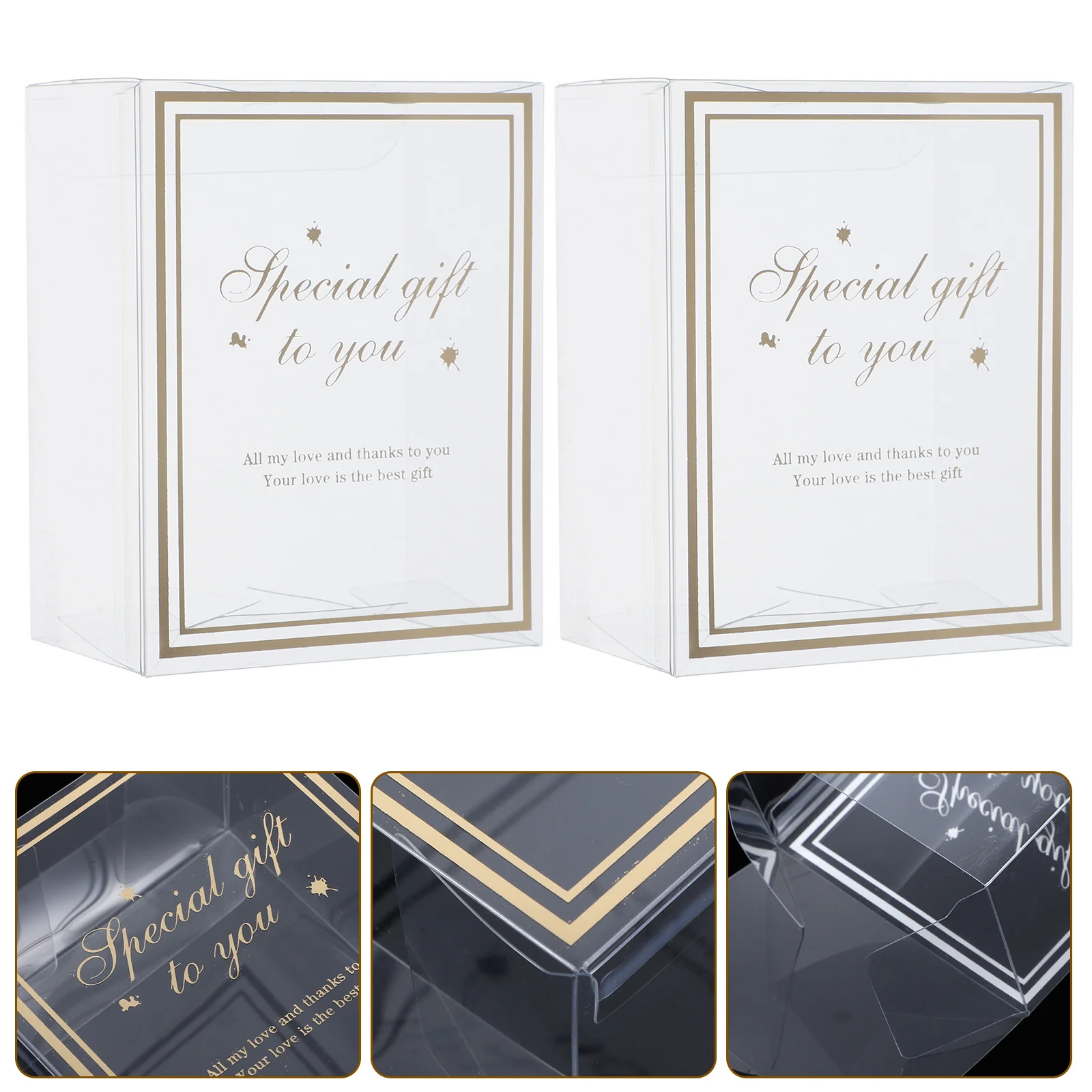 

12pcs Clear Plastic Favor For Treats Transparent Snowflake Design Small Cookie Boxes Wedding Party Candy Packaging Bakery