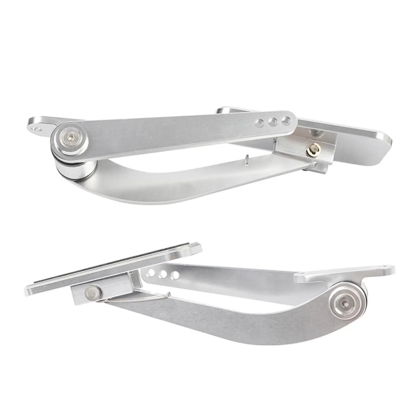 Universal Polished Aluminum Throttle Pedal Repair Firewall Mounting Bracket