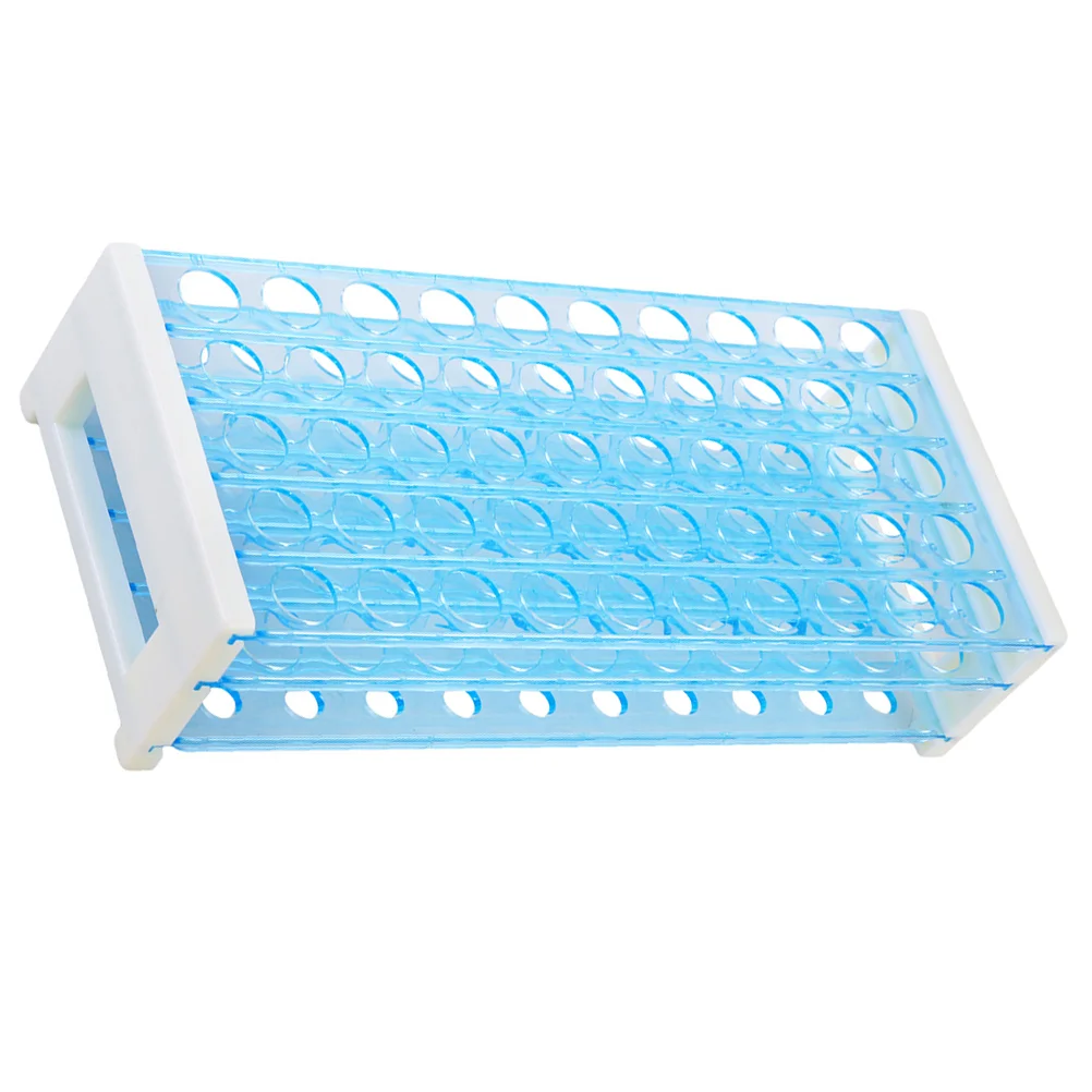 

Test Tube Rack Holder Sample Reusable Sampling Tubes Display for Laboratory Bracket Detachable