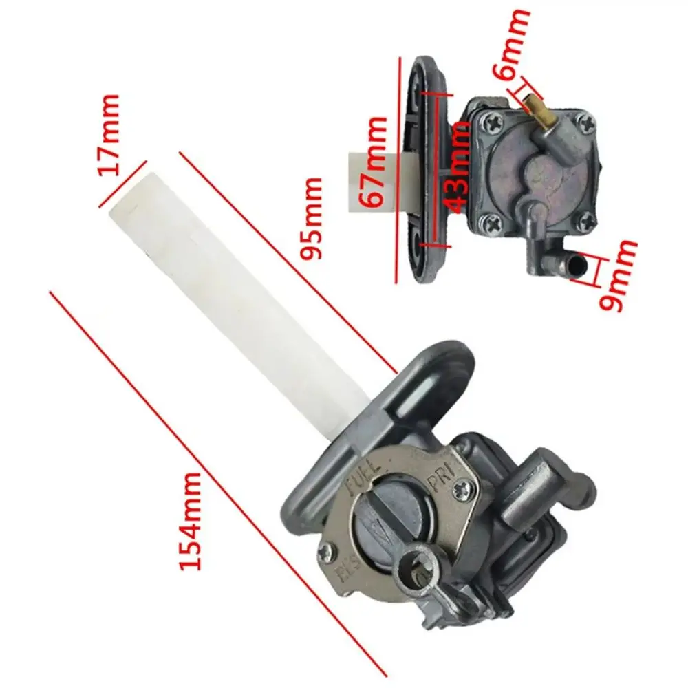 

Motorcycle Fuel Tap Petcock Shut Off Valve For Suzuki Katana GSX GSXR GS Series 450-1100 Gas Tank Switch Replacement Part