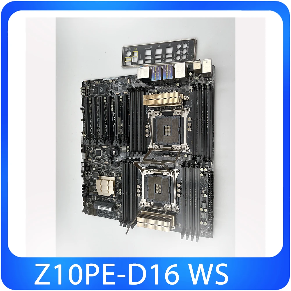 For Asus Two-Way Workstation Game Motherboard X99 C610 Z10PE-D16 WS