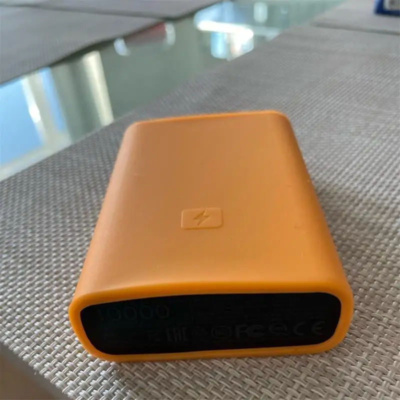 Y1UB Silicone Protectors Outer Casing Cover Skin Sleeve Shell for PB1022ZM Pocket Version 10000mAh Powerbank Accessory