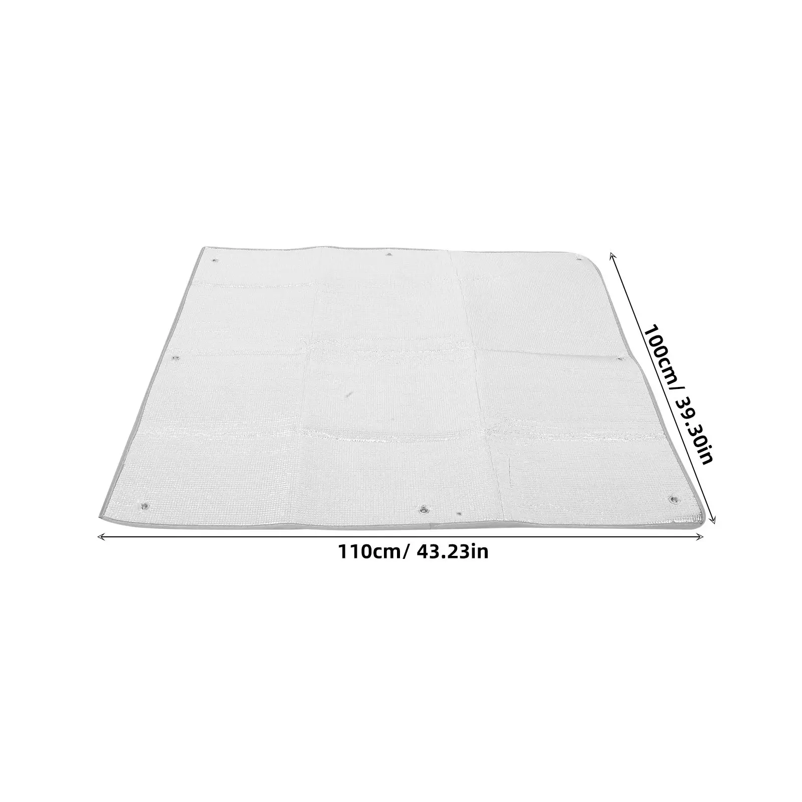 1Set Sunroom Aluminum Heat Insulation Film Window Film Home Car Privacy Control Solar Insulated Cover Window Heat Blocker