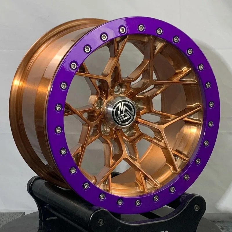【2026】XINLAI Custom Color Forged Wheels 5x114.3 20 21 Inch Show Car Rims With Purple Lip Style For Nissan GT-R R35 Performance B