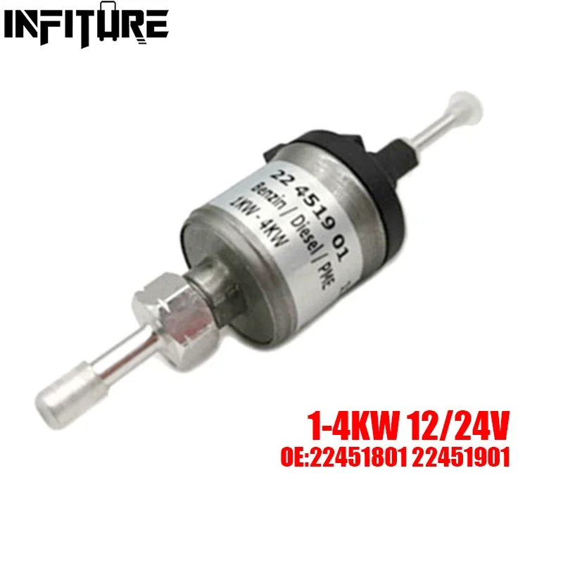 

12V 24V 1-4KW Car Diesel Heater Oil Fuel Dosing Pump 22ml 22451901|22451801 For Eberspacher Airtronic D2 D4 D4S