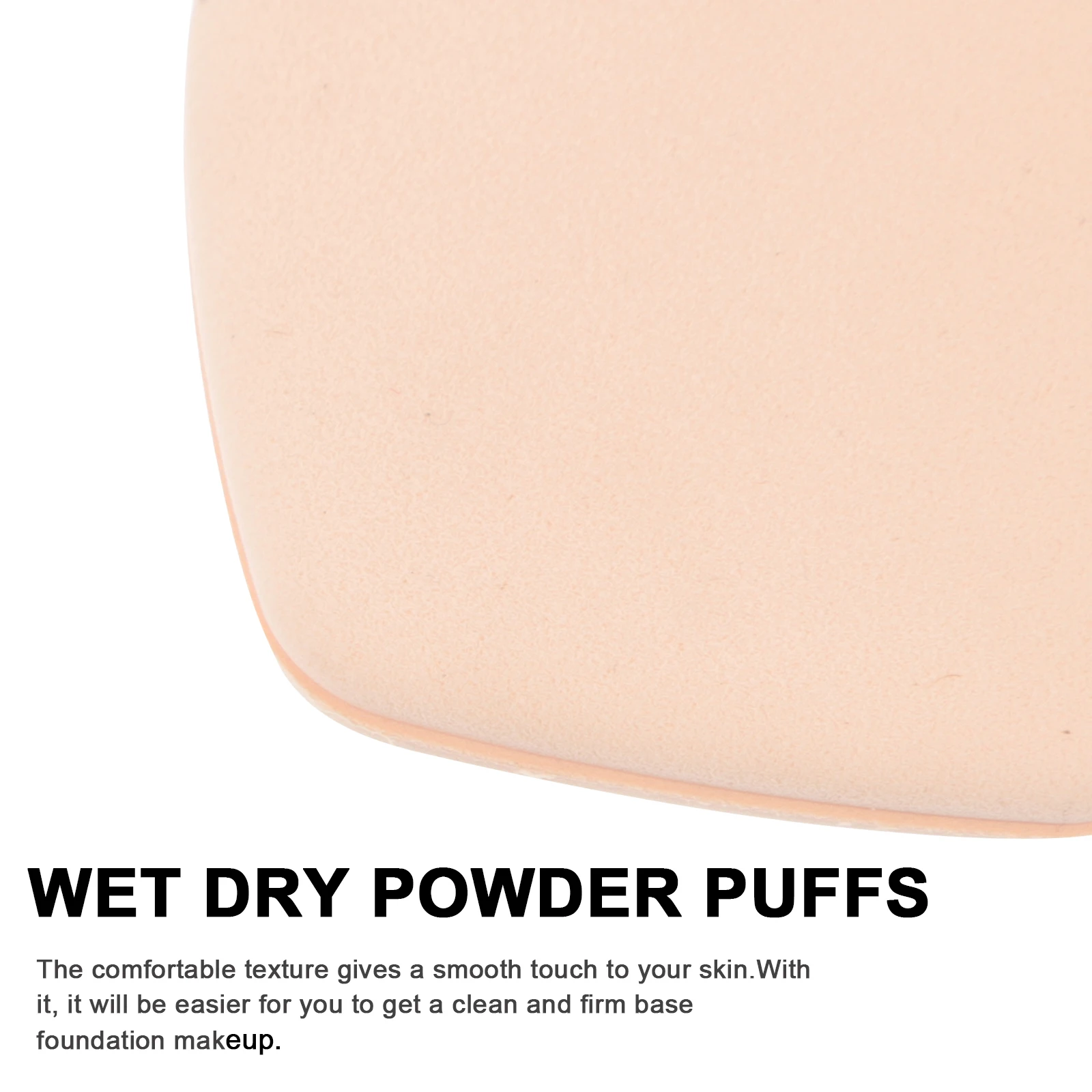 

7pcs Non latex Puff Facial Sponges Hydrophilic Containers Powder Foundation Wet Dry Loose Mineral Makeup Sponge