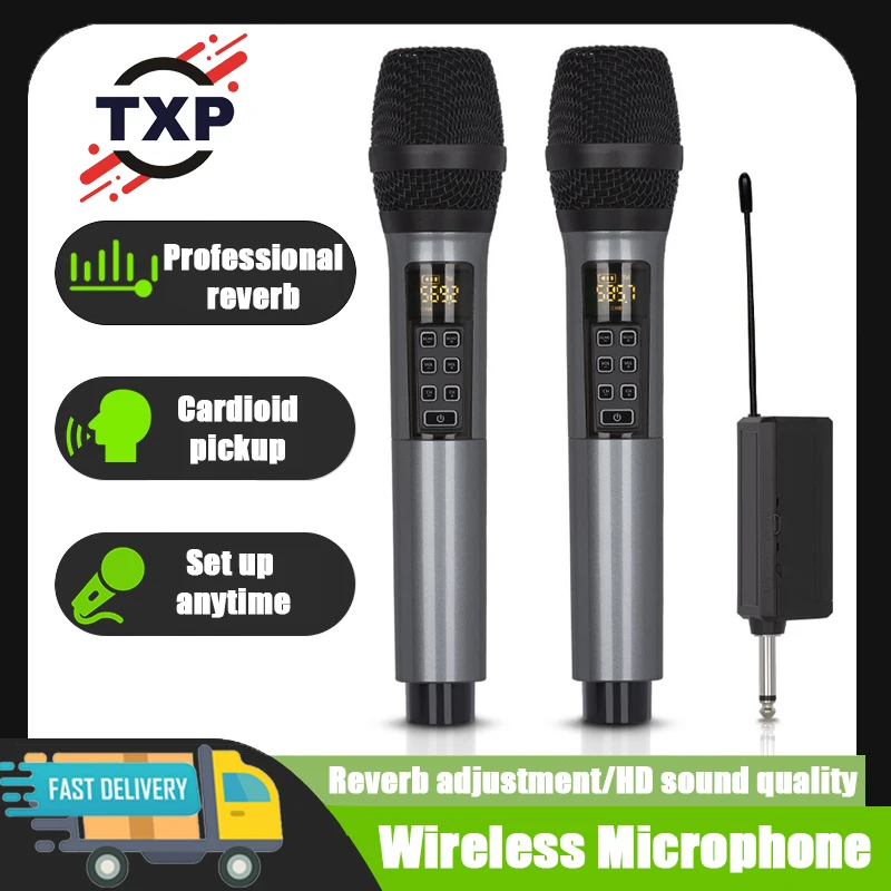 TXP 3S Wireless Microphone with Long Transmission Distance and Stable Connection