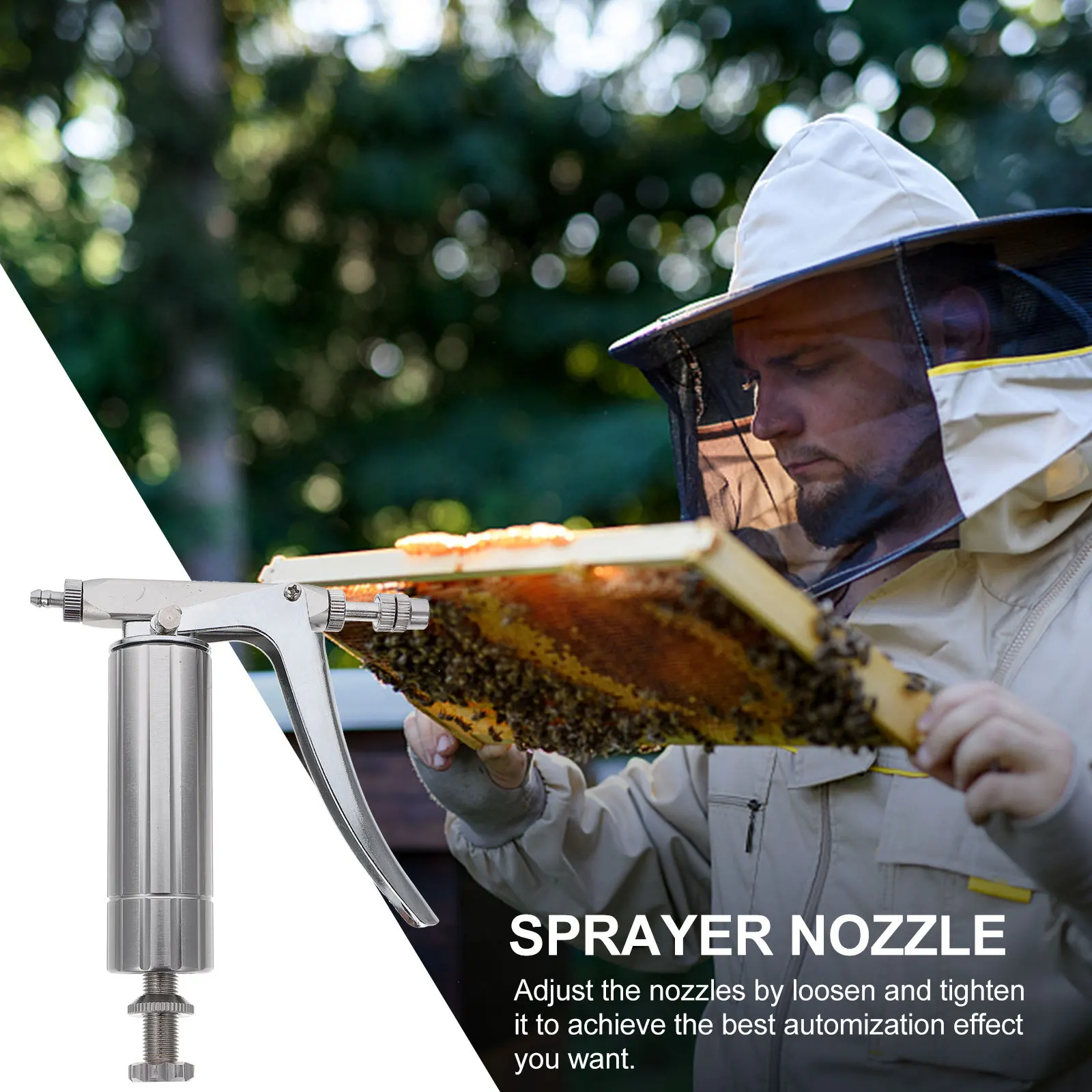 

1 set Head Beekeeping Tool Household Pressure Sprayer Garden Pressure Sprayer Nozzle Replacement Part Accessory Supply