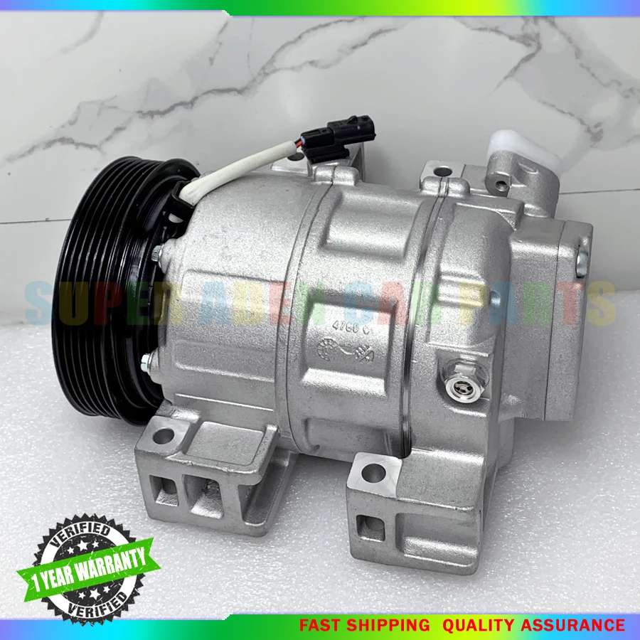 Per Nissan Altima Sentra L4 2.5L 2007-2012 DCS171C Compressore AC 6PK 12V 92600ZX50A Z0005023C 92600ZE90B 92600JA00A 92600ZN40B
