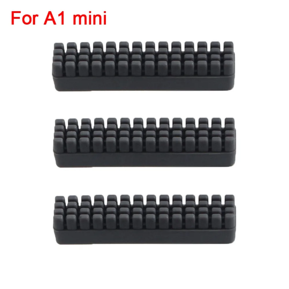 Silicone Silicone Brush Mounted Design Scrubber Function Nozzle Cleaning Tool Hotbed Mounted Brush For Bambu Lab A1
