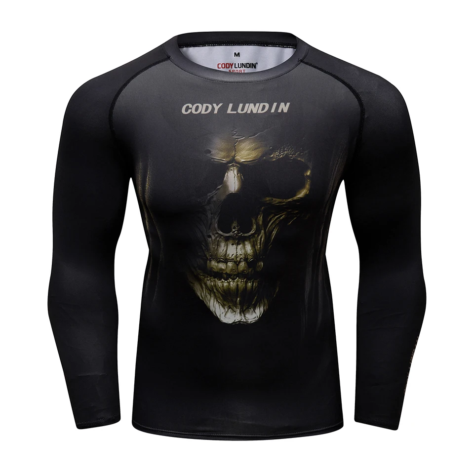 Cody kompresyjne T-shirty MMA + spodnie spodenki Muay Thai mężczyzn jiu jitsu BJJ Rashguard dres Fitness koszulki bokserskie kombinezon sportowy