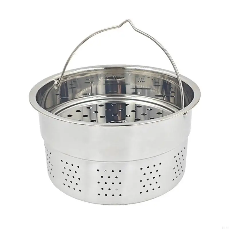 Cestino piroscafo F92F con manico comodo adatto per le verdure a vapore