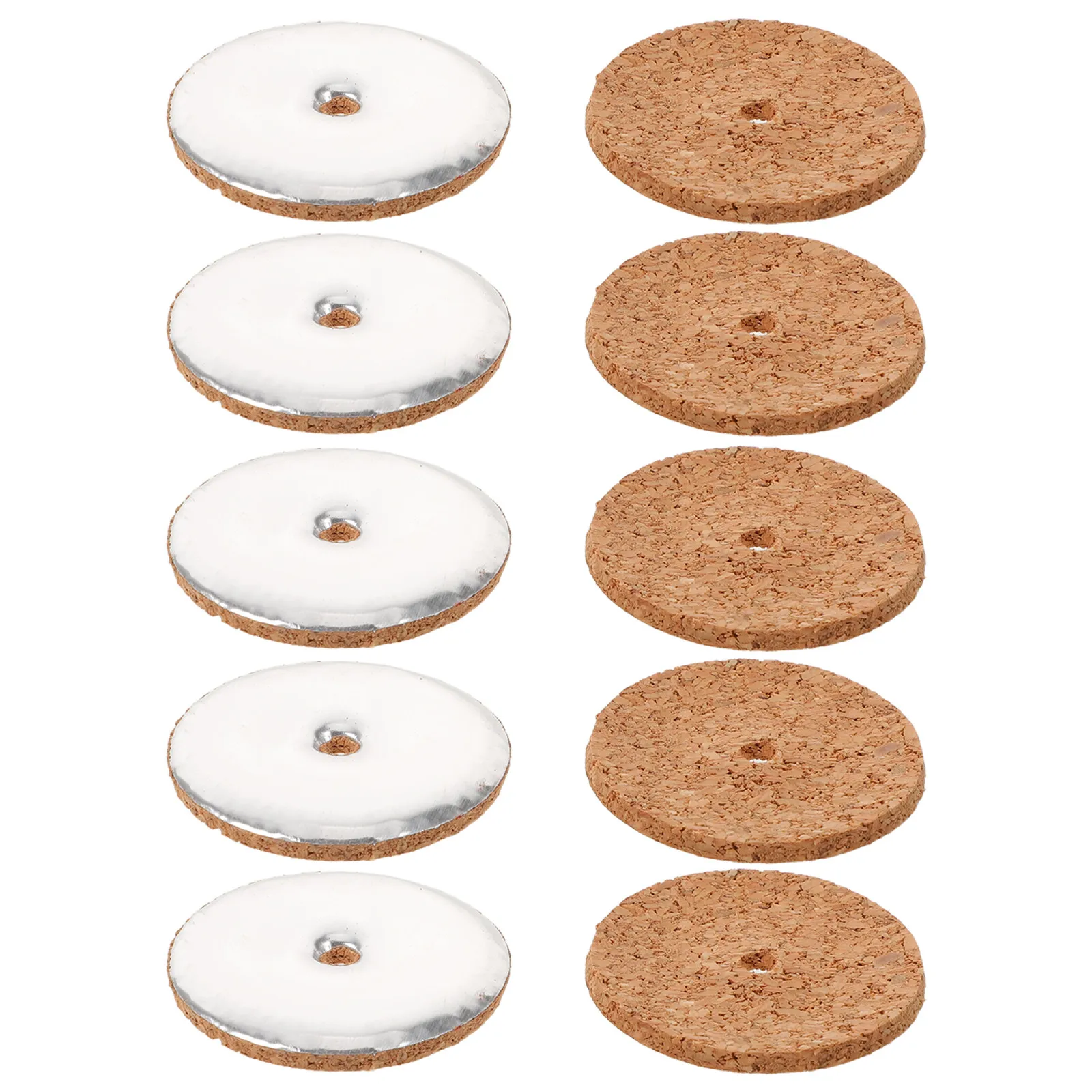 Floating Wick Discs 10 Pack Reusable Oil Lamp Wick Holders for Butter Lamps Prayer Temple Supplies