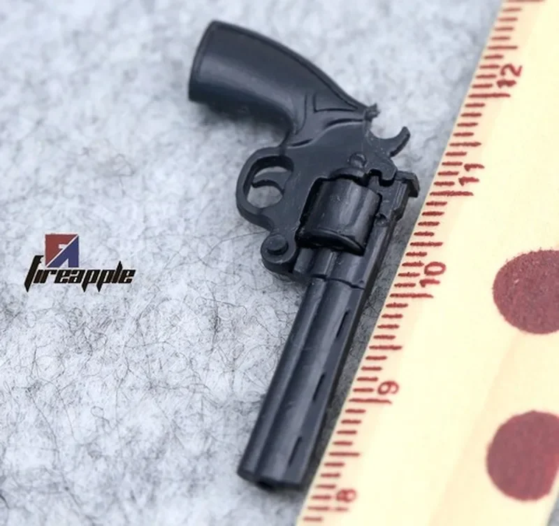 

1:6 Cole Python 357 Revolver 4D Plastic Gun Model for 12" Action Figure Soldier Accessory Fans DIY