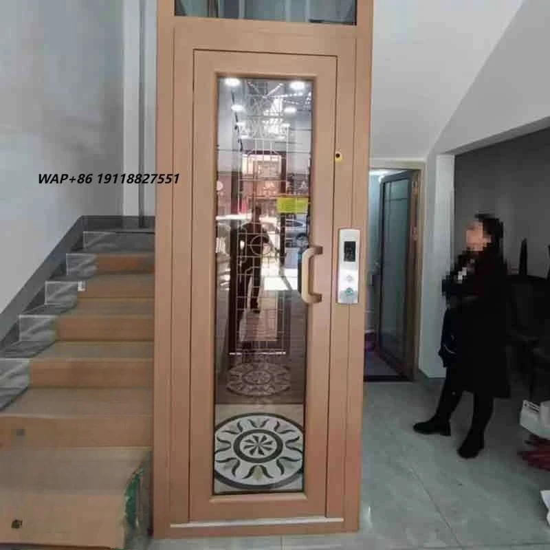 Easy Install Backpack Home Elevator Modular Rucksack Villa Lift Residential Passenger Lift Factory Price Quick Delivery