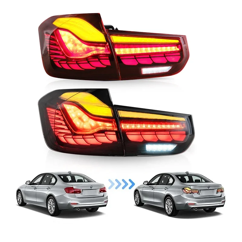 

For BMW F30 M4 OLED Style 3 Series F35 F80 Rear lights Full LED 2012 2018 cs gts performance Tail