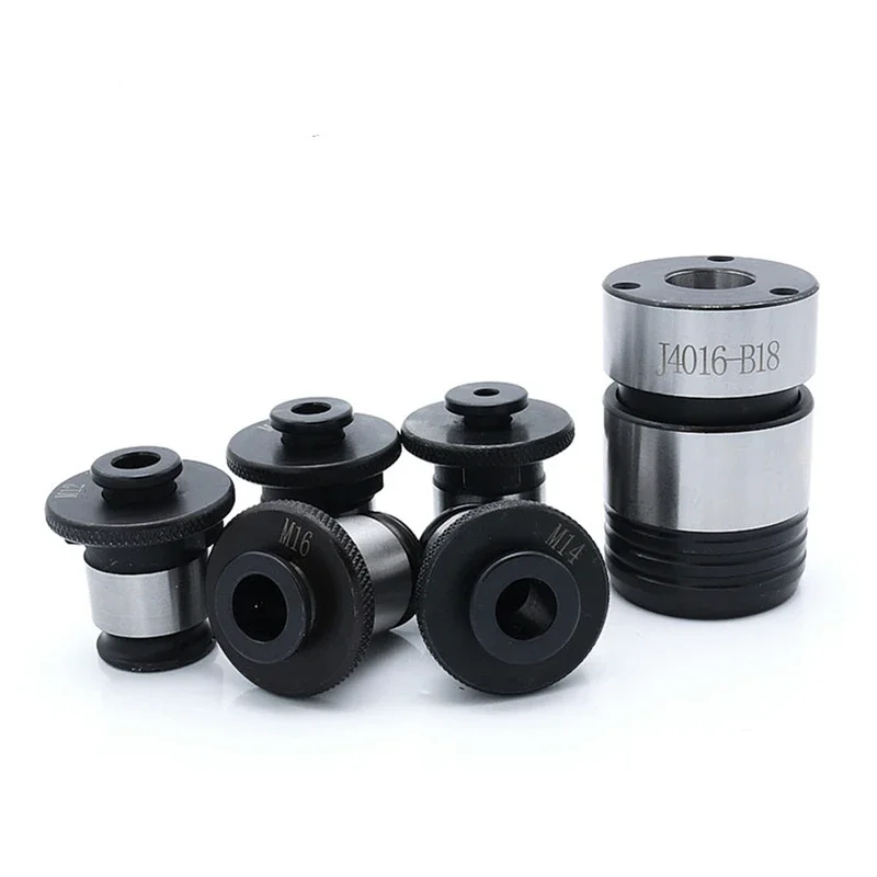 Quick Change Tap Chuck J4012L J4016L 7pcs/set M3-M16 Connection Hole Taper B16 B18 for Mechanical Lathe Drilling Machine CNC