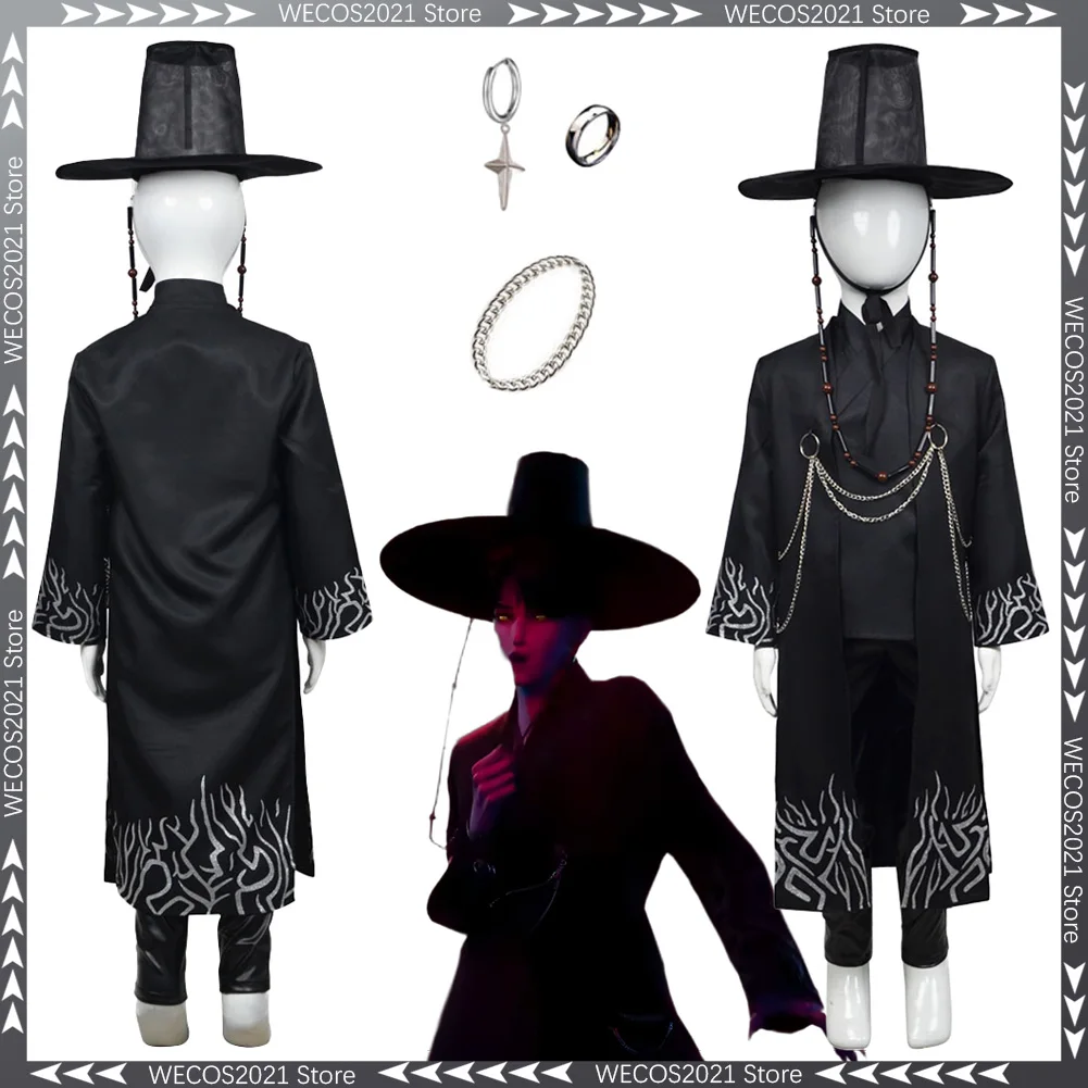 

2025 Movie Demon Hunter of KPop Saja Boys Jinu Cosplay Fantasy Boys Singing Suits Costume Disguise Teen 6 to 14 Years Outfits