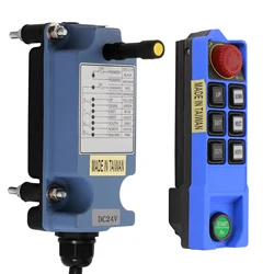 SAGA L8B,Hoist Crane Wireless Remote Control 6 Button Industrial Radio Controller