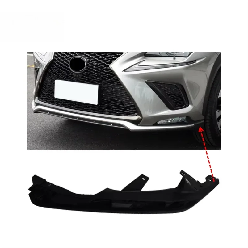 Car Valance Panel Front Bumper Spoiler 52447 52448-78020 Auto Body Systems For Lexus F-sport NX200 300 300H 2017 18 19 20 21