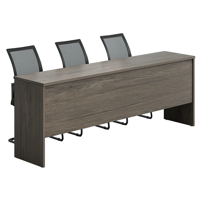 #Conference table Long table Double classroom Staff tutoring Speech training Negotiation Table and chair combination