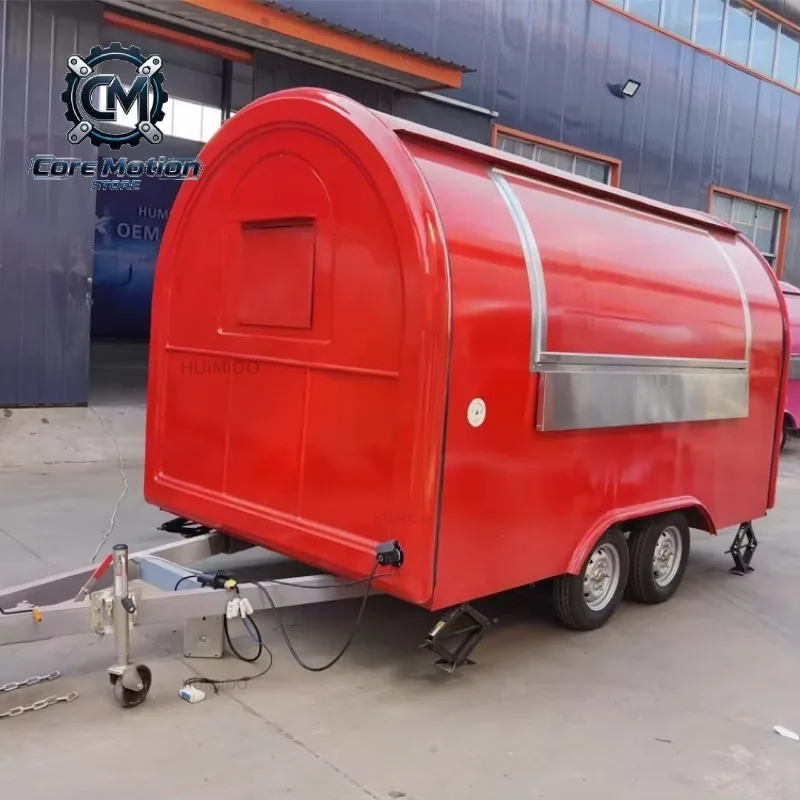 Custom Professional Food Trailer Truck High Quality Commercial Grade Kitchen Equipment for Catering Service and Daily Operation