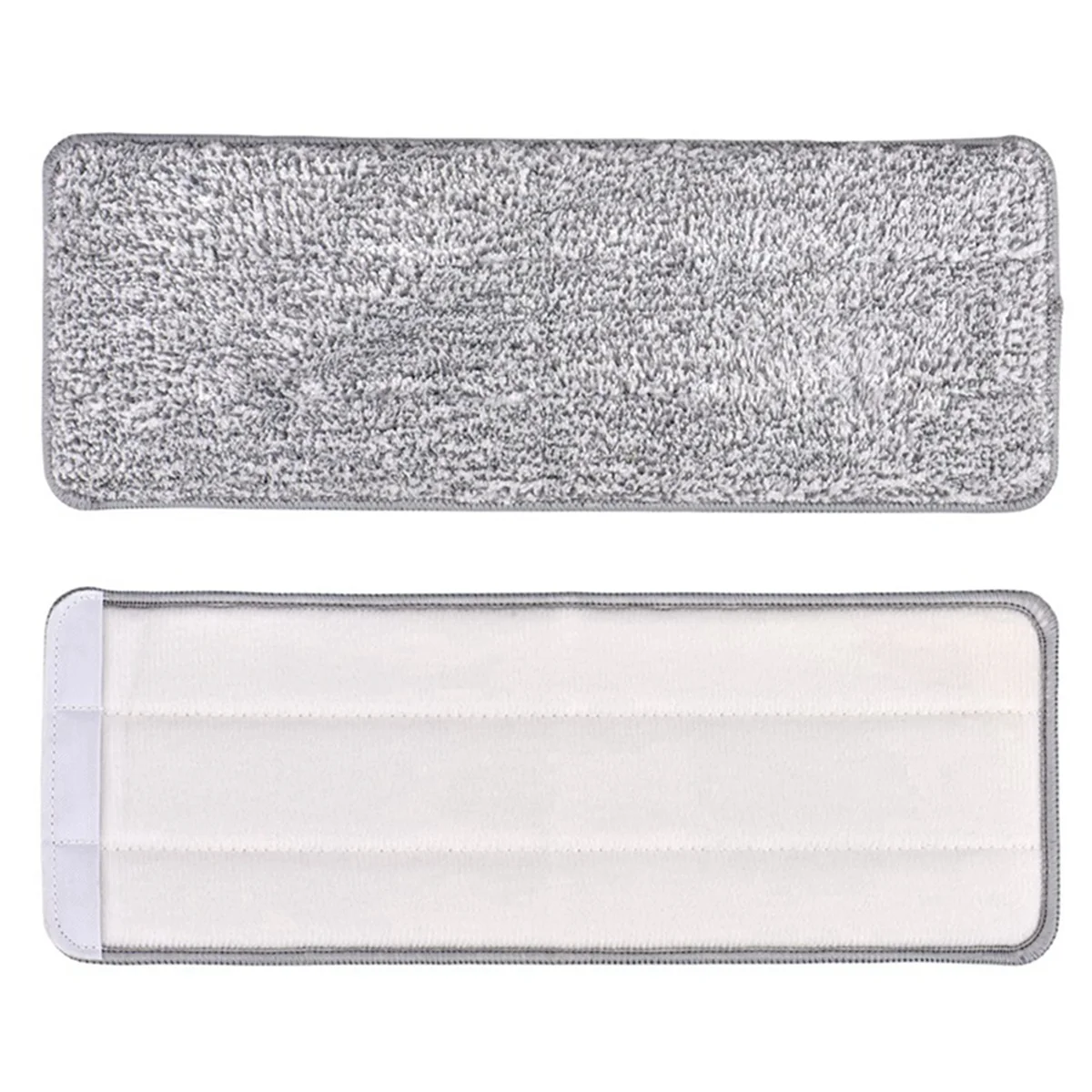 แผ่น Kain Pel Microfiber แบบหัวแบนสำหรับไม้ถูพื้นเปียก/แห้งสามารถใช้ซ้ำได้ซักได้