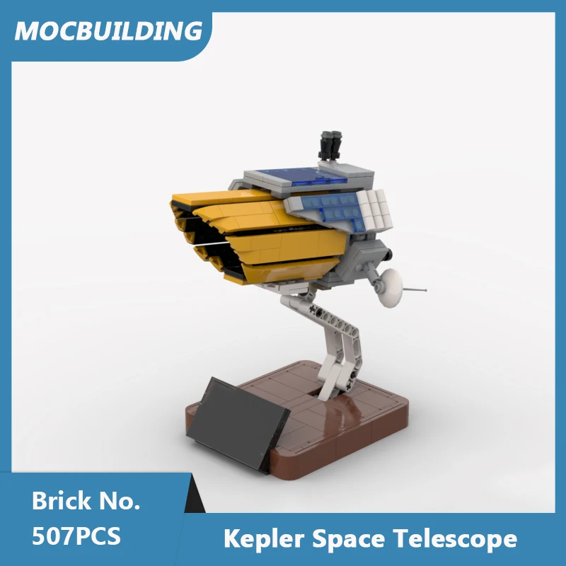 MOC Building Blocks Kepler Space Telescope Model DIY Assembled Bricks Educational Creative Display Collection Toys Gifts 507PCS