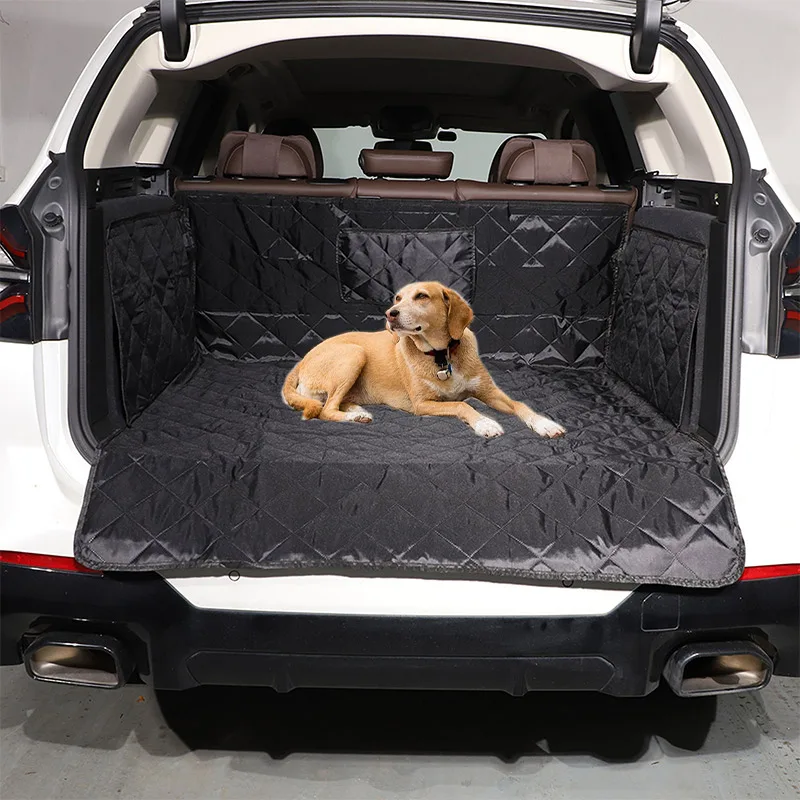 For BMW X3 F25 G01 2011-2023 Trunk Mat Tarpaulin Waterproof Oxford Cloth Dog Cat Back Seat Covers Car Protection Blanket