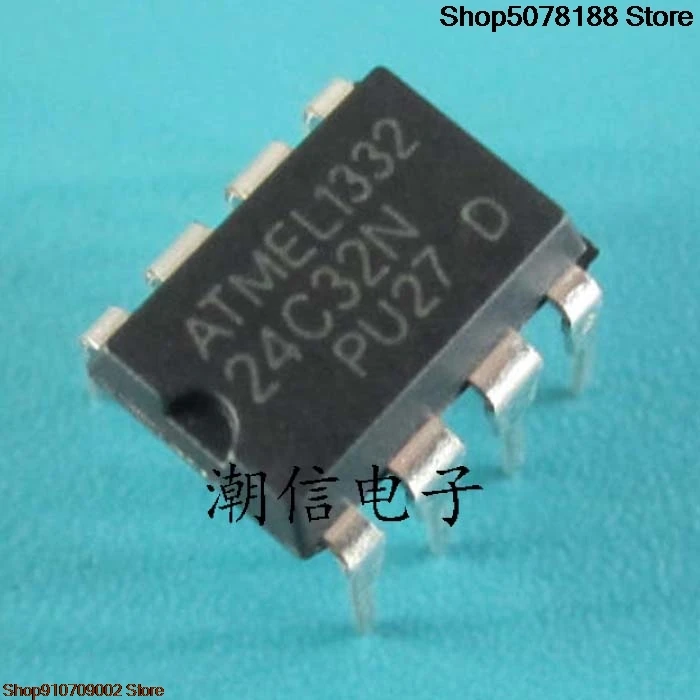 10 sztuk 24C32N AT24C32N DIP-8