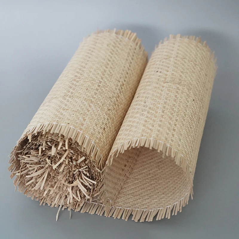 Handwoven indonésio Natural Real Rattan, DIY Reparação de Tecelagem, Móveis, Cadeiras, Mesas, Rolo Inteiro, 35-80cm de Largura, 15 m, Rolo Inteiro
