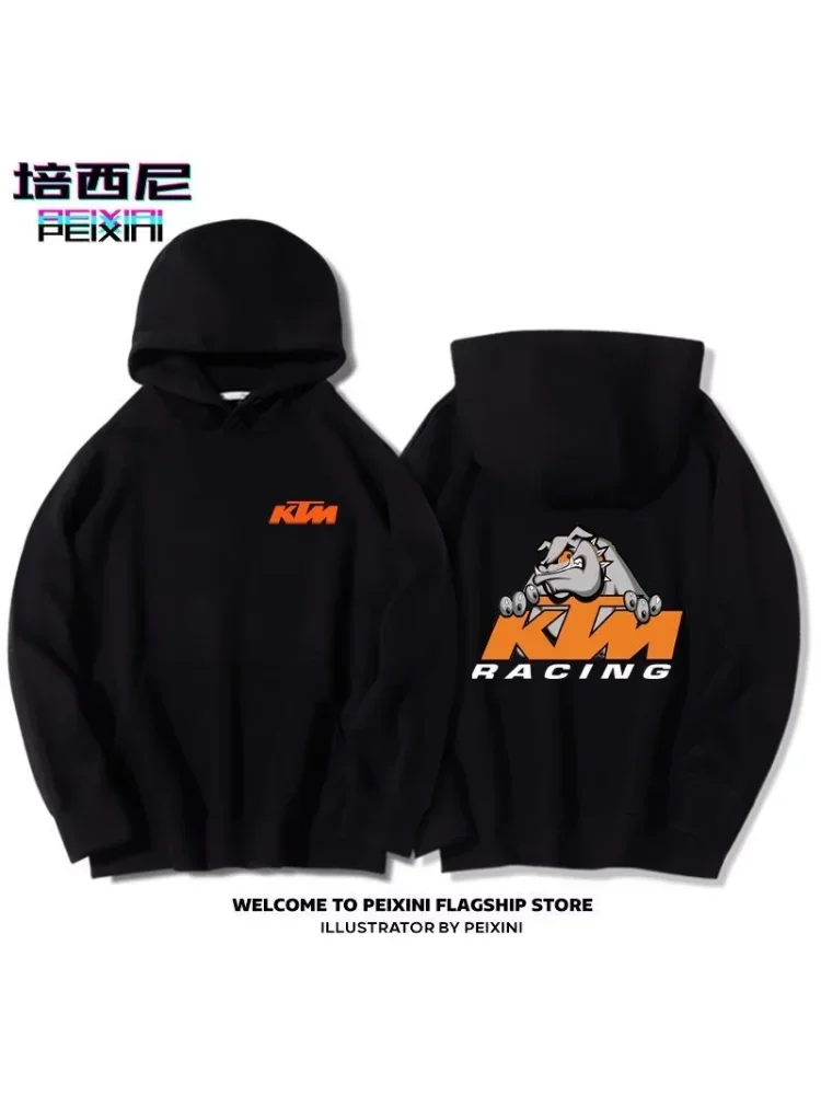 AliExpress KTM（运动及娱乐） KTM Motorcycle Off-Road Motorcycle Motorcycle Cycling Jersey Hooded  Casual Pullover Autumn Winter Thin Style Sweatshirt Men