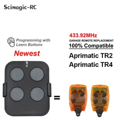 APRIMATIC Remote Control APRIMATIC TR2 TR4 TXM TM4 Garage Door Remote Control 433.92MHz Rolling Code Command Garage Gate