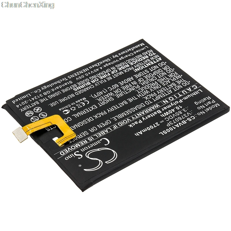 Cameron Sino 2700mAh Battery V376073P for Blackview  A10