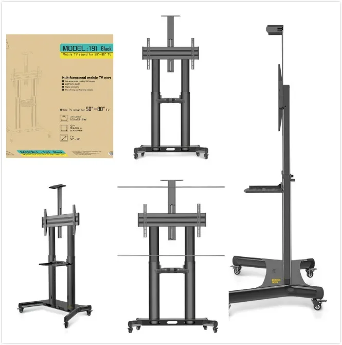 KALOC KLC 191 TV Stand With Wheels For 32-70