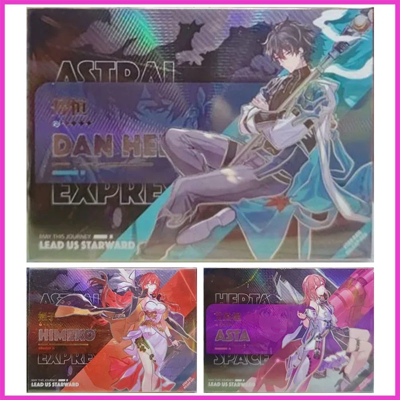 

Anime Goddess Story Rare Limited SAP Refraction Foil Dan Heng Himeko Asta Toys for boys Collectible Cards Birthday Present