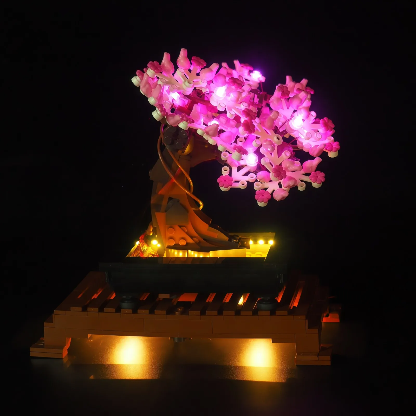 MAXCXT LED-Licht-Set für LEGO 10281, Creator Expert, Bonsai-Baum, DIY dekorative Lampe, ohne Lego-Bausteine-Set ﻿