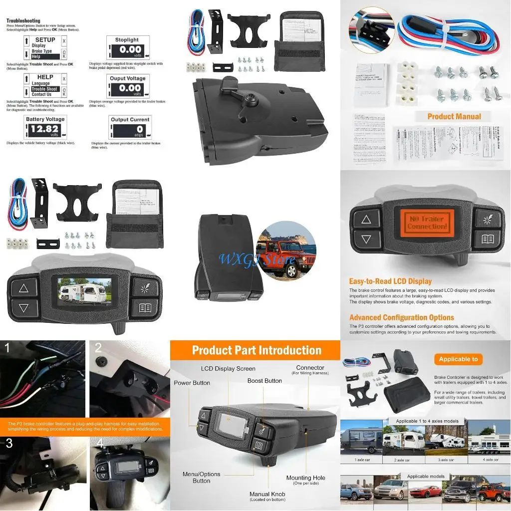 

37JE Trailer Accessy Accessy Controller Controller 90195 модуль контроллера трейлера
