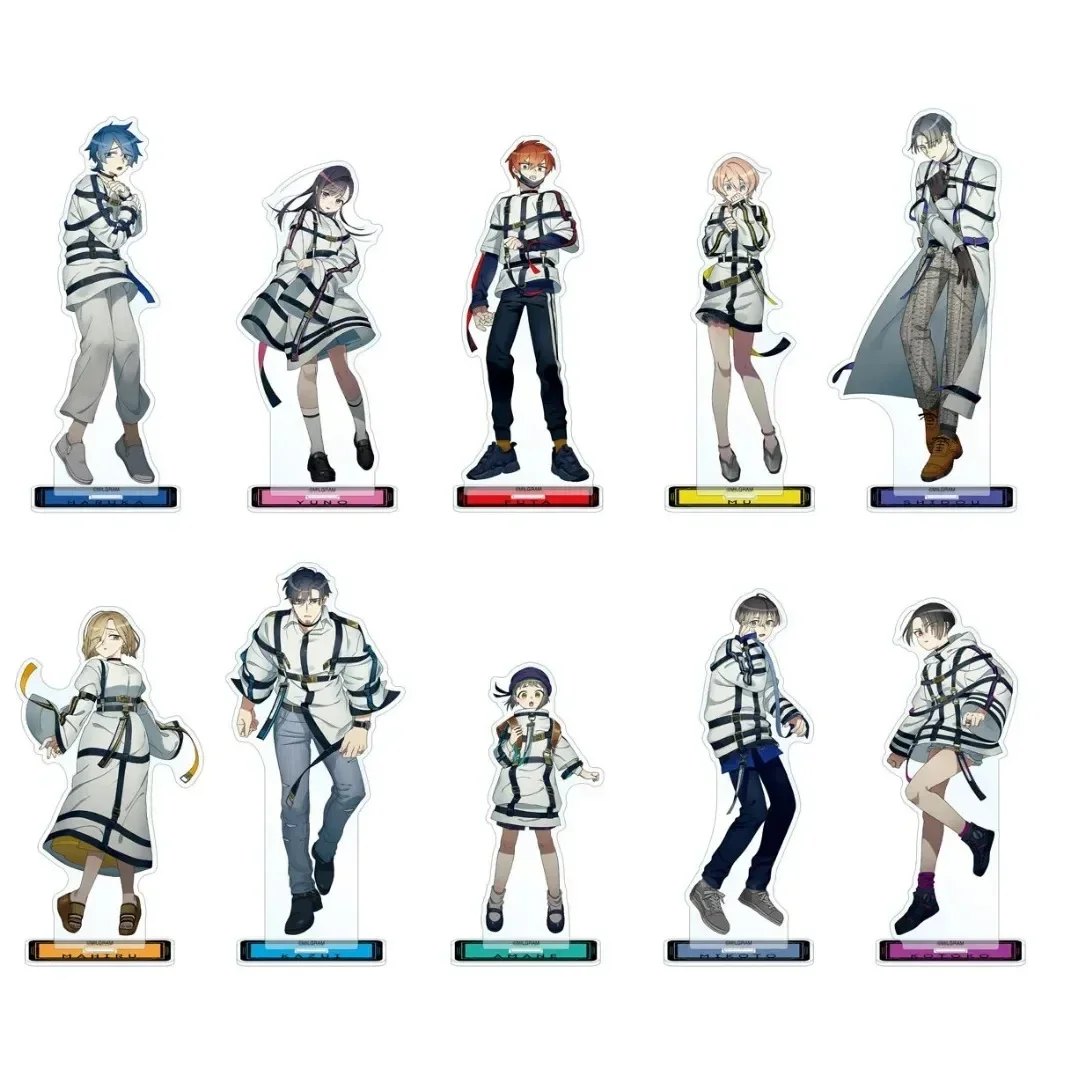 Shidou Kazui Mahiru Haruka Yuno Mikoto Amane Anime MILGRAM Figure Doll Acrylic Stand Model Plate Cosplay Toy