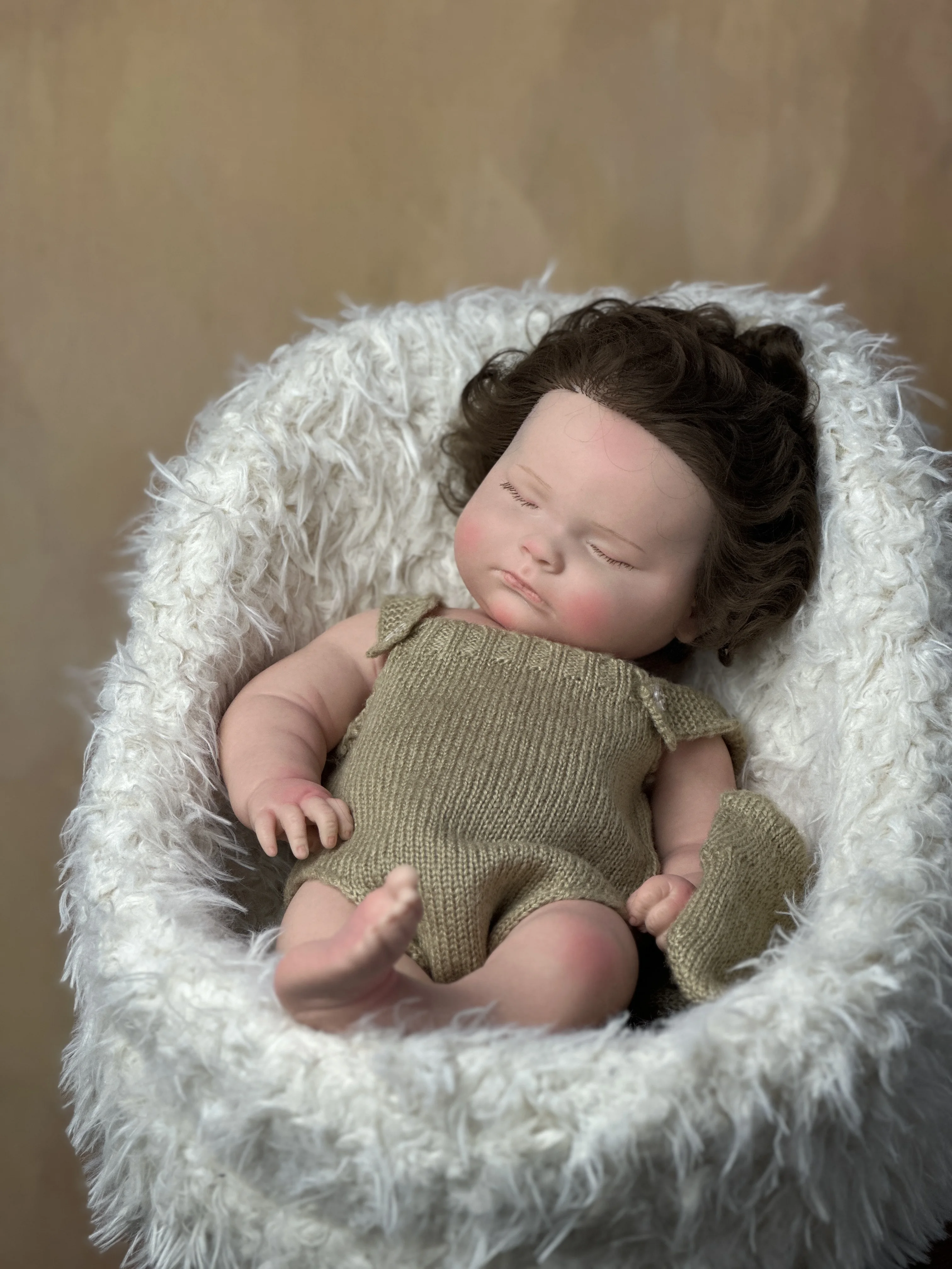 

Realistic Reborn Baby Lifelike Doll 48 CM Full Body Solid Silicone Very Soft Boy Art Toy Birthday Gifts