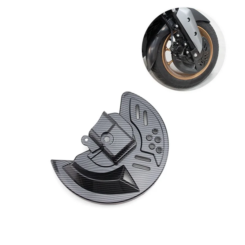 L38A-غطاء قرص فرامل أمامي لـ NMAX V3 Turbo NMAX155 2025 دراجة نارية قرص فرامل الحرس ملحقات أجزاء الحماية