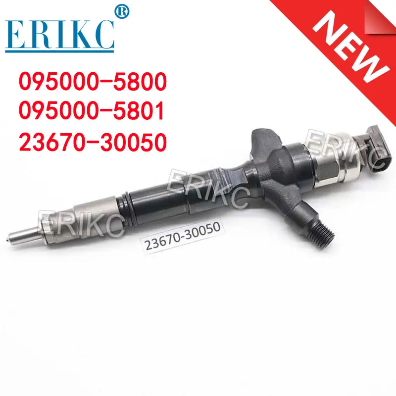 

23670-30050 Diesel Common Rail Injector 095000-5880 095000-5881 Nozzle 2367030050 23670 30050 for Hiace 1KD 2KD