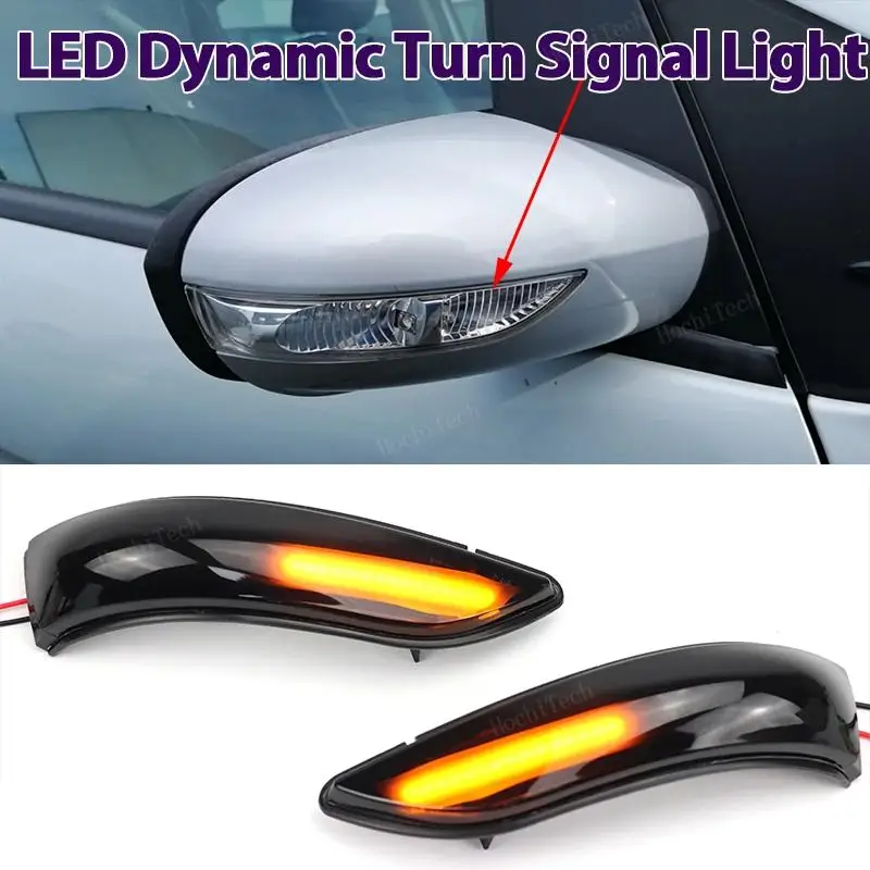 

2x Dynamic Side Mirror Blinker Light LED Turn Signal Lamps For Mercedes Benz A B Class W169 W245 2004-08